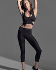 Racer cropped leggings