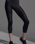 Racer cropped leggings