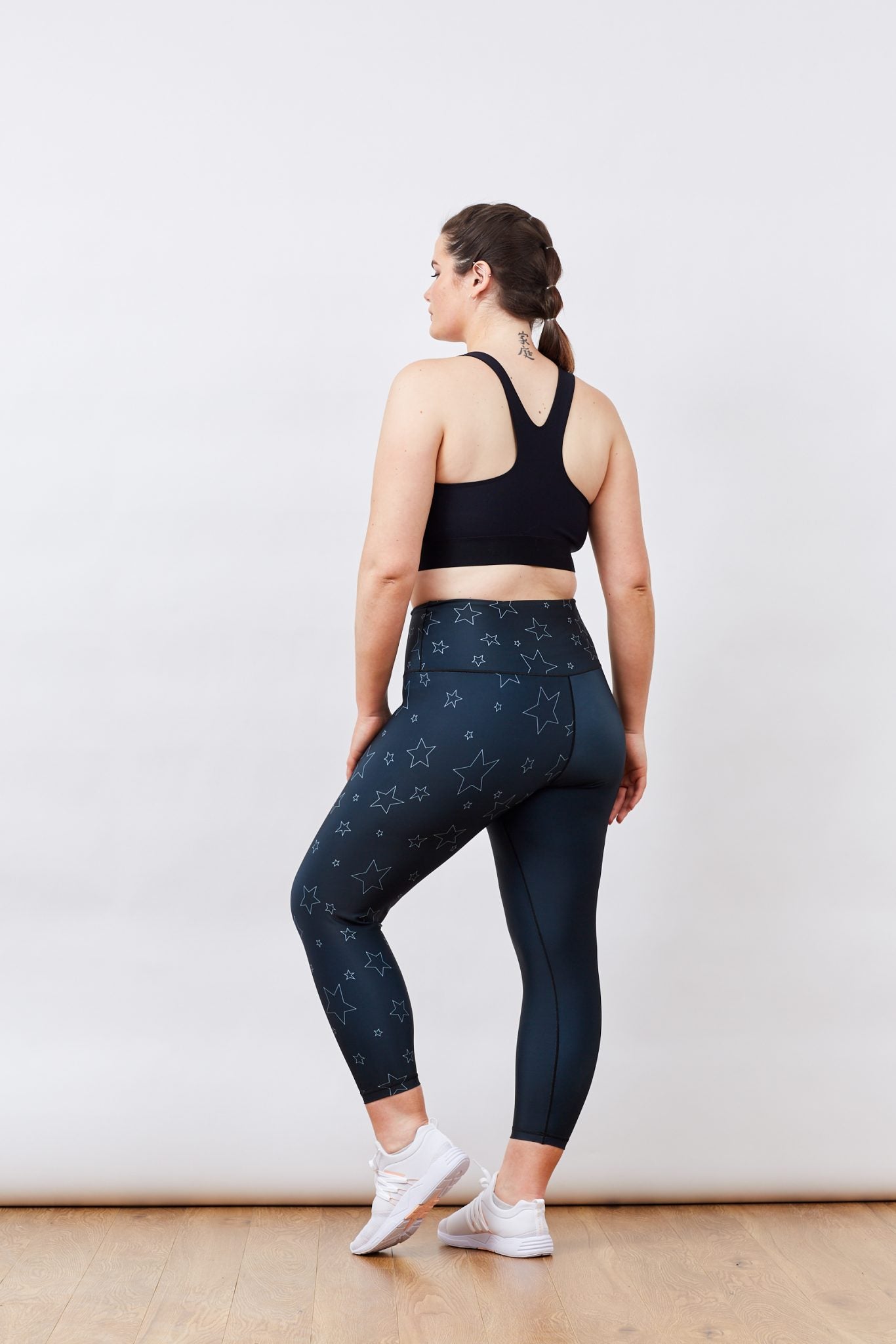 Star print 3/4 Leggings