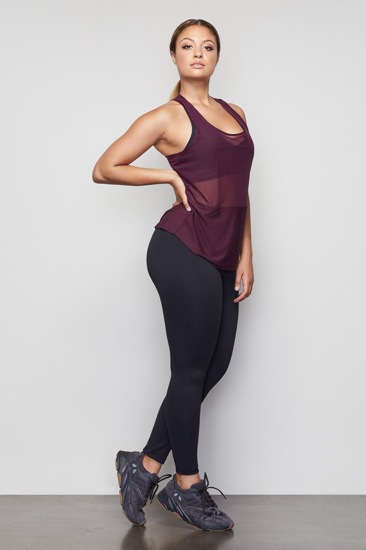 The Colour Blocked Running Tank Top