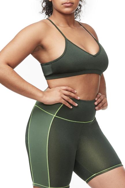Heathered Forest Barely There Bra