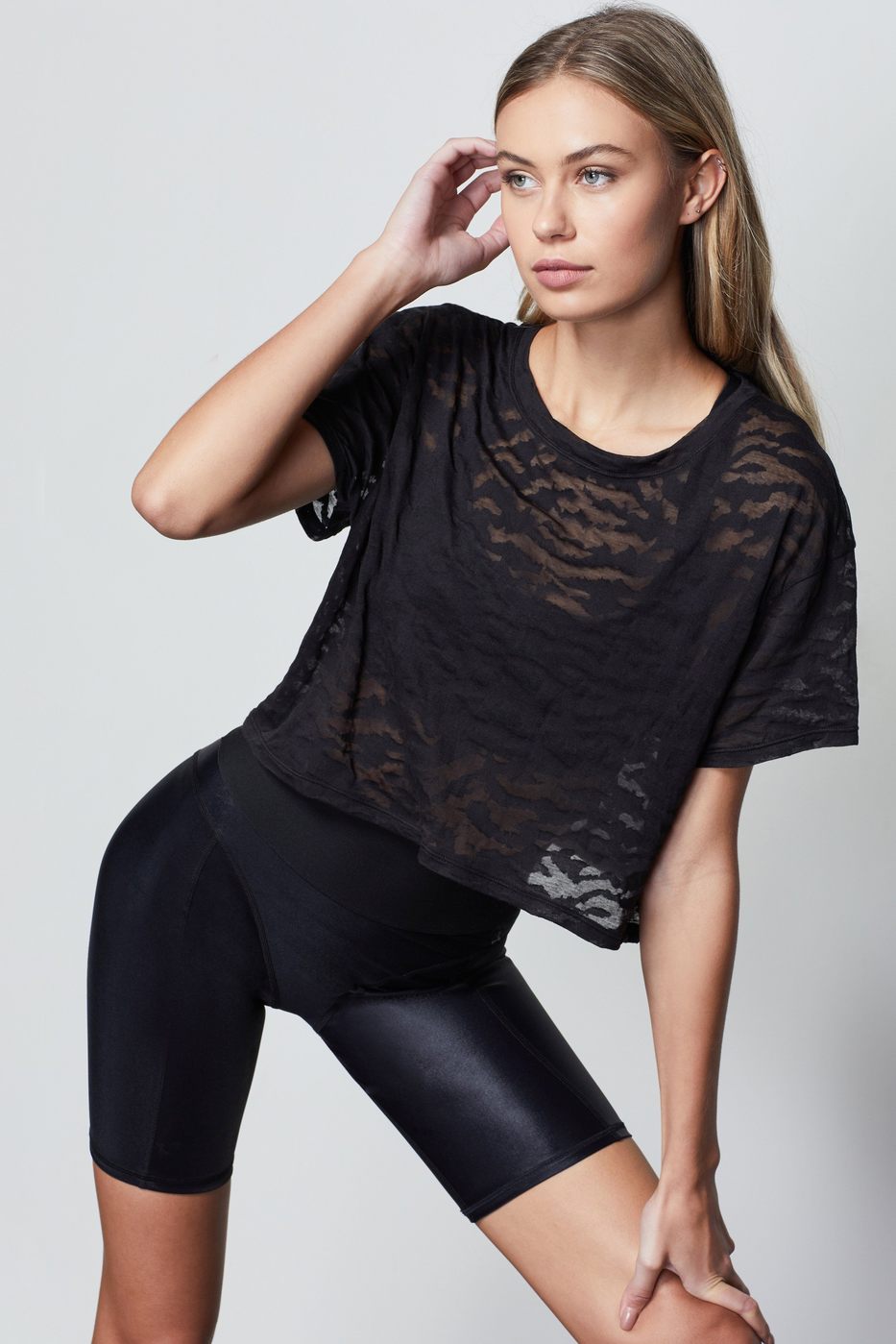 Zebra Burnout Tee