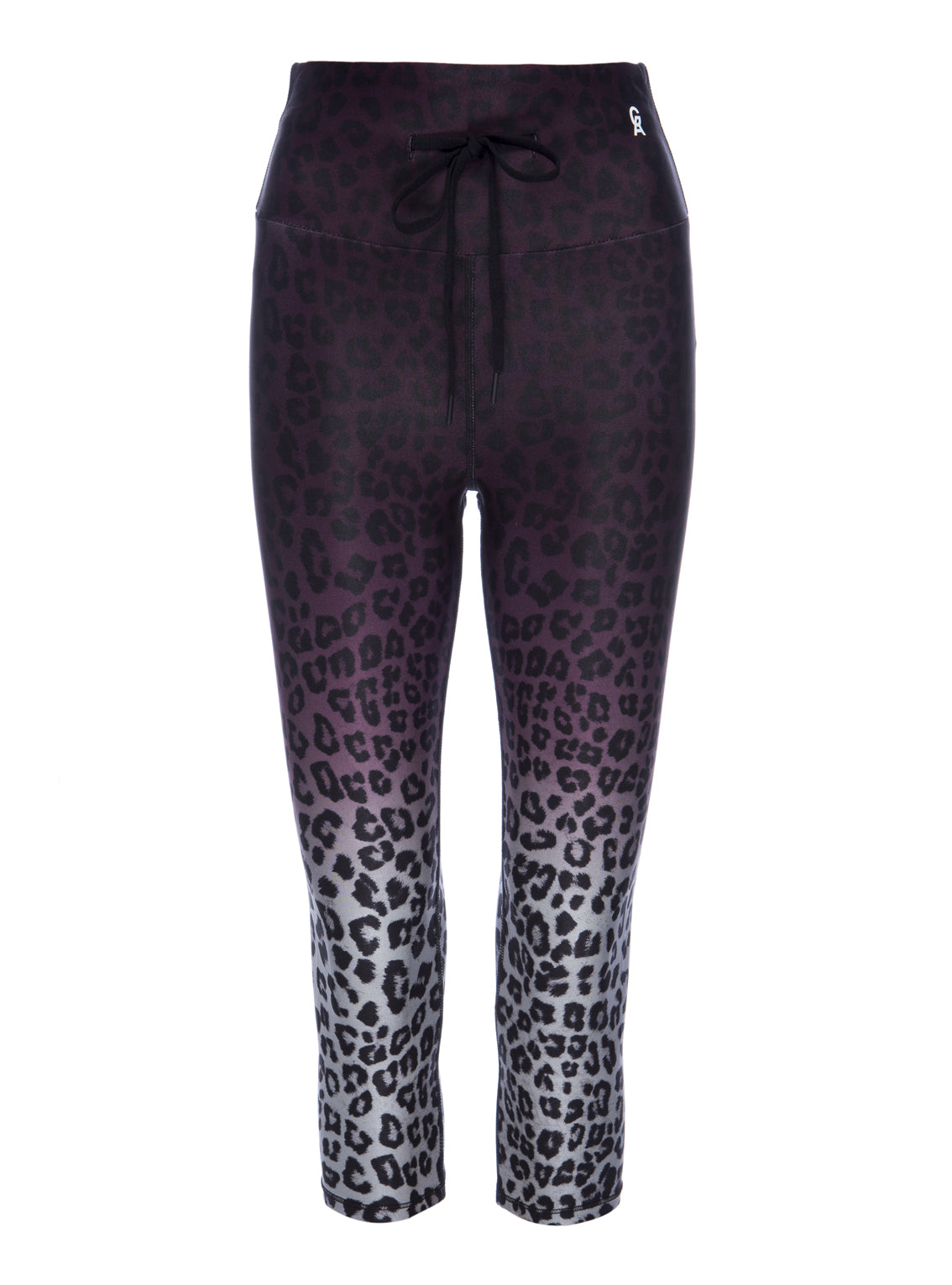 The Ombre Leopard Cinched Waist 7/8 Leggings