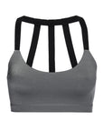 Shiny Rib Triple Back Bra