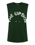 British Green Muscle Tank Top