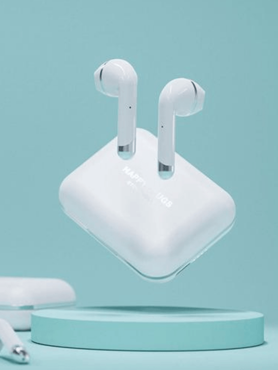 Air 1 Plus White Wireless Headphones