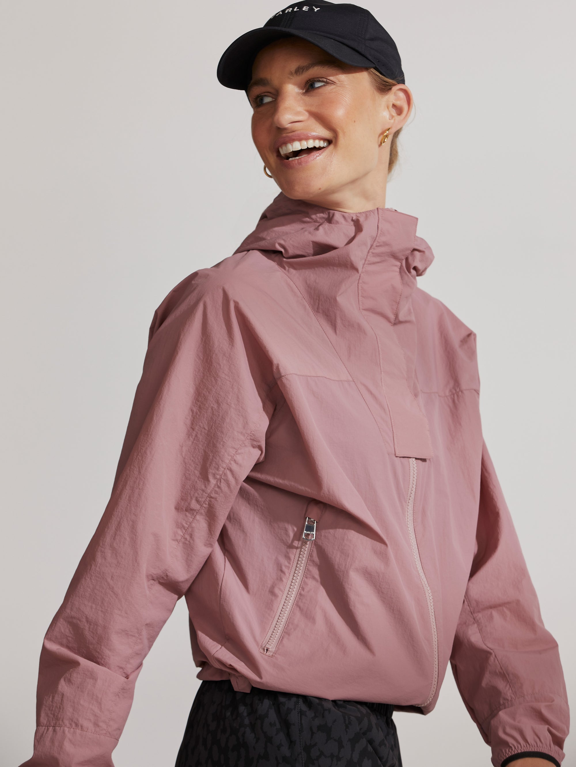 Nostalgia Rose Terrace Windbreaker Jacket