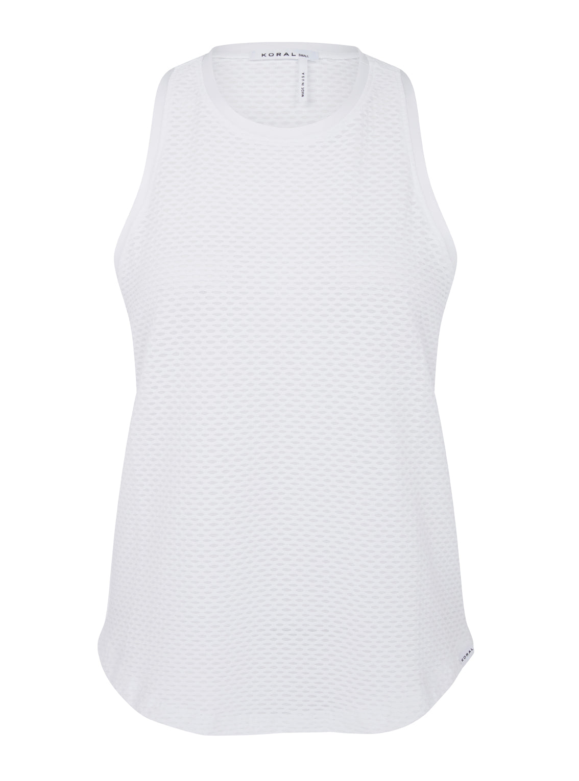 Aerate White Tank Top