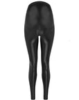 Black Maternity Lustrous Leggings