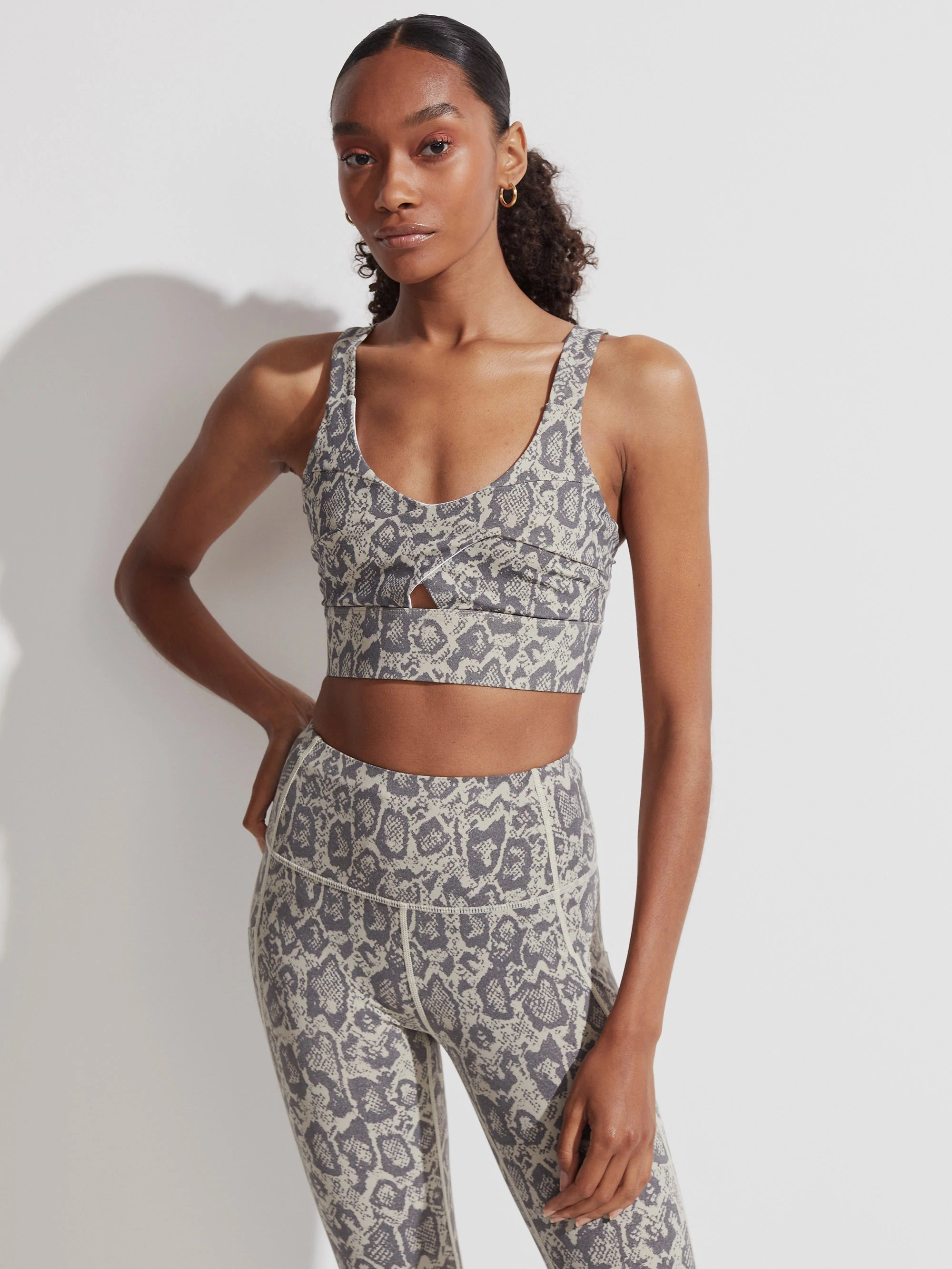 Sage Noise Snake Let's Go Staunton Sports Bra