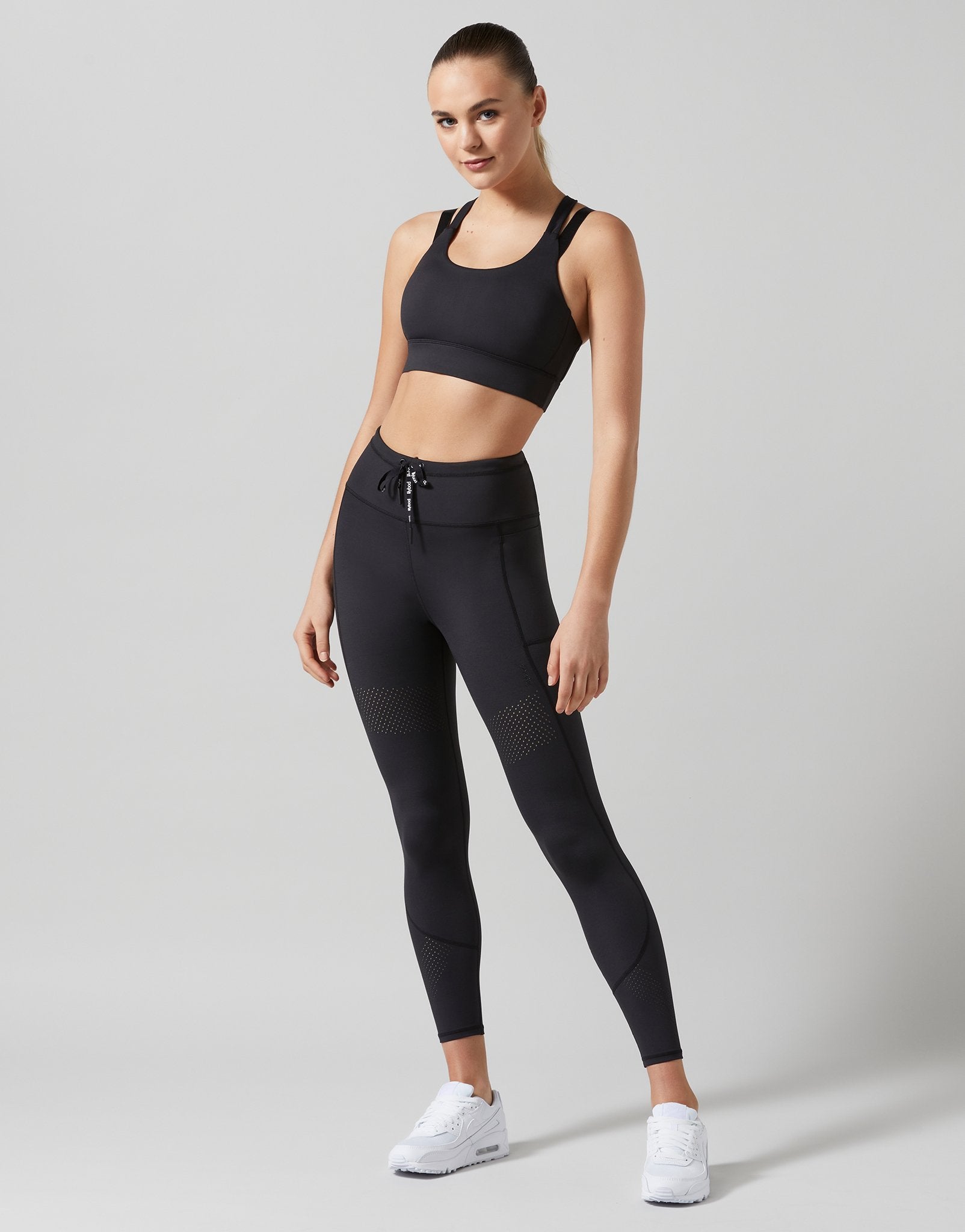 Smoke Black Alexa Leggings