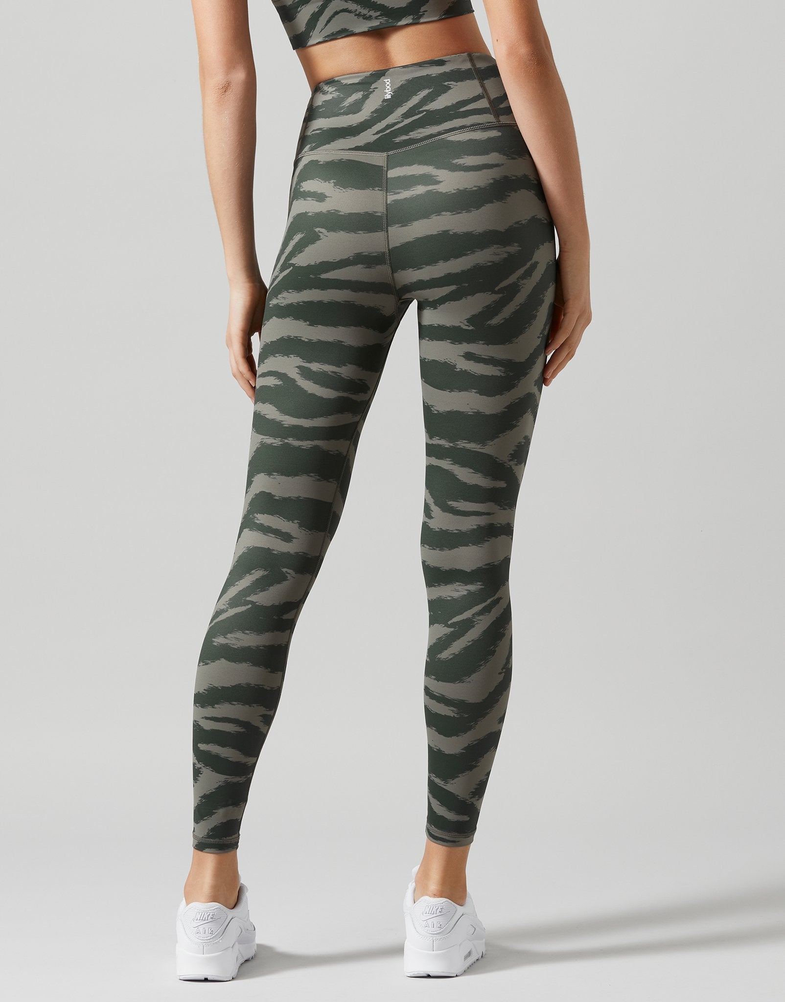 Dusty Olive Tiger Ariana Leggings
