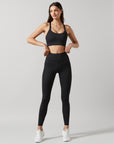 Black Baseline Sports Bra