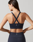 Ink Blue Baseline Sports Bra