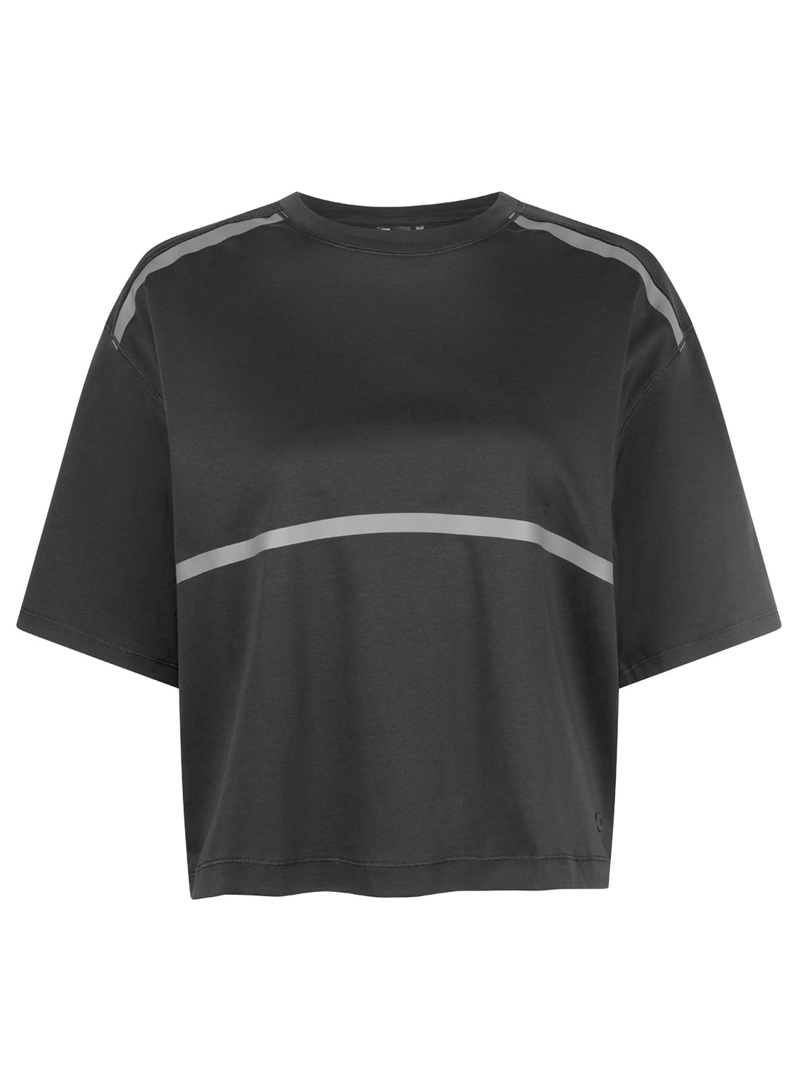 Yvette Graphite Black Tee