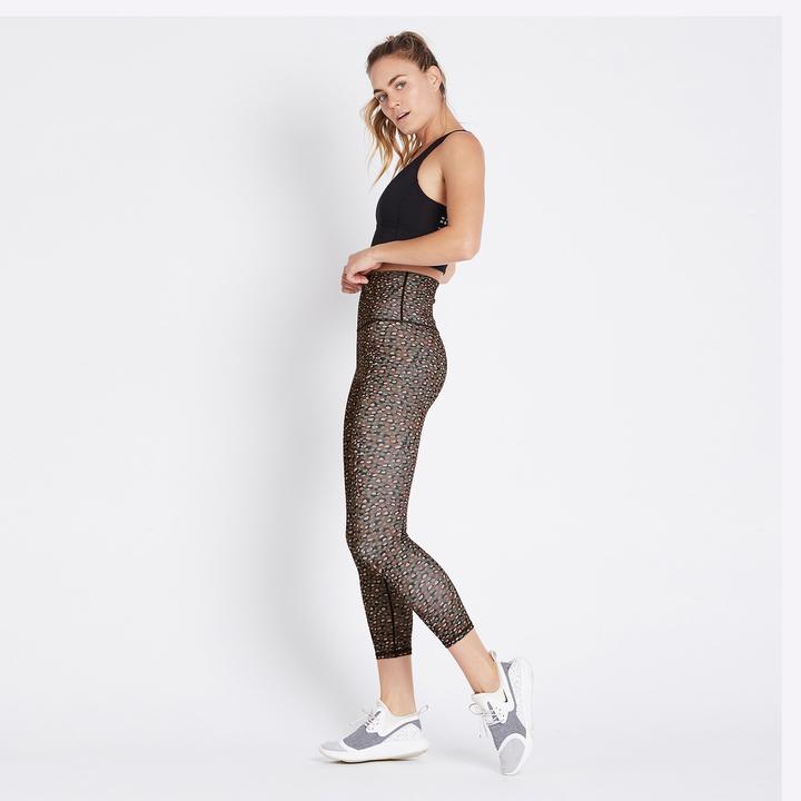 Dark Marsala High Rise 7/8 Leggings