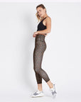 Dark Marsala High Rise 7/8 Leggings