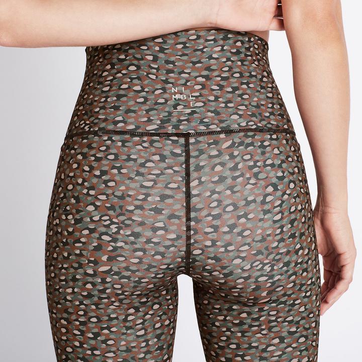 Dark Marsala High Rise 7/8 Leggings