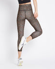 Dark Marsala High Rise 7/8 Leggings