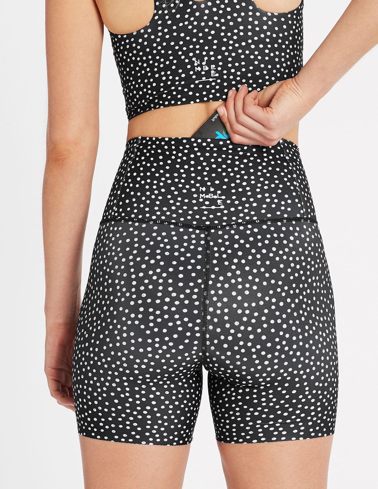 Polkadot Zoom Bike Shorts