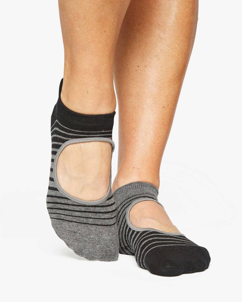 Ruby Ballet Strap Grip socks
