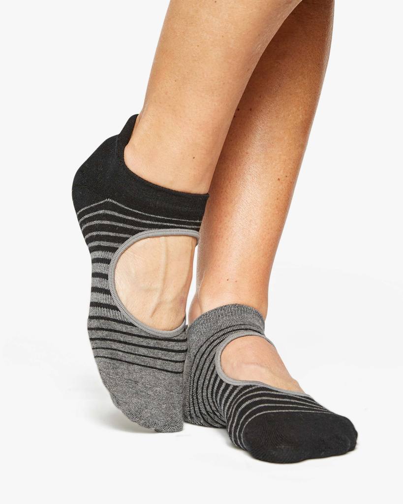 Ruby Ballet Strap Grip socks