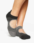 Ruby Ballet Strap Grip socks