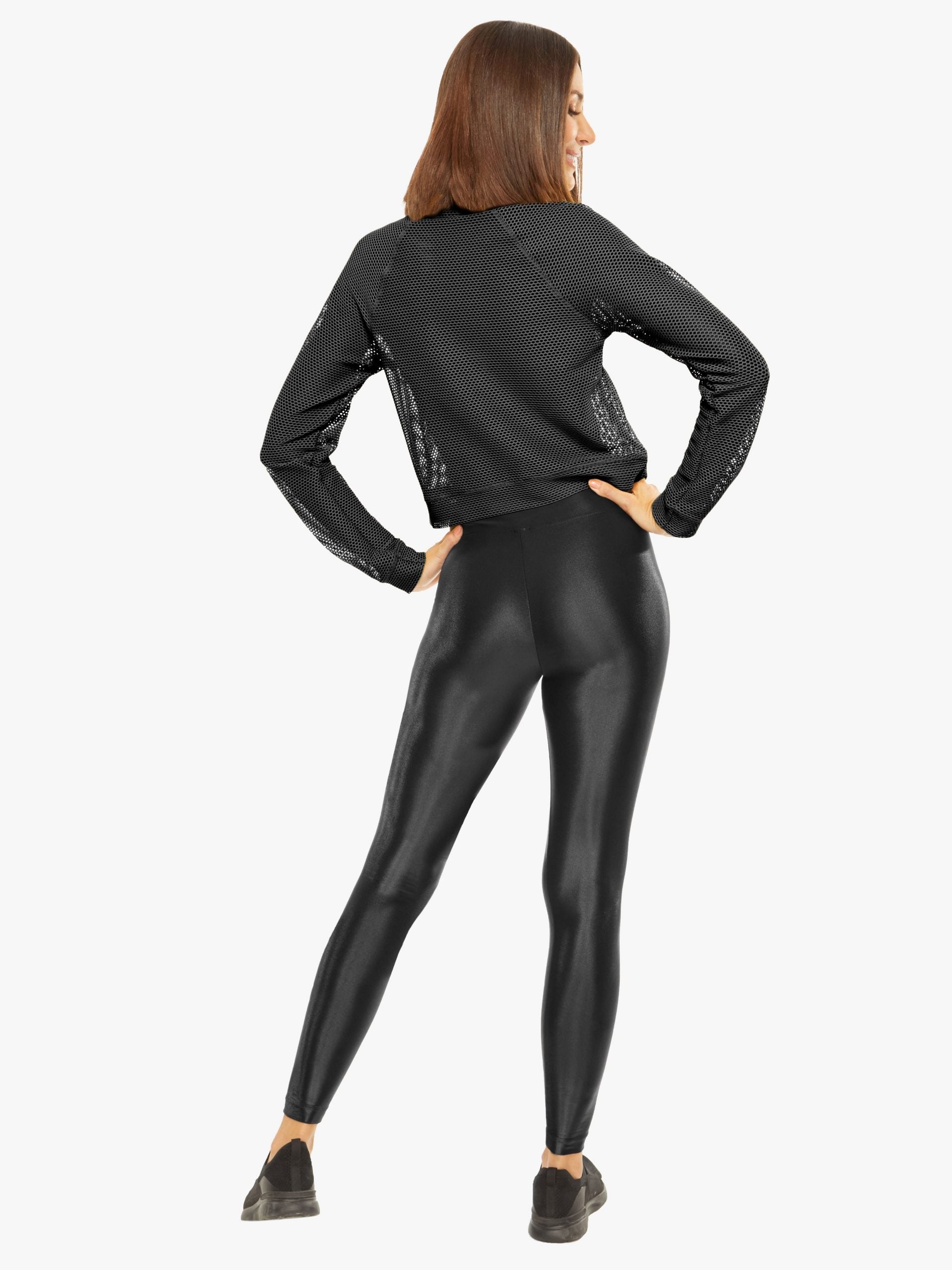 Pump open mesh pullover