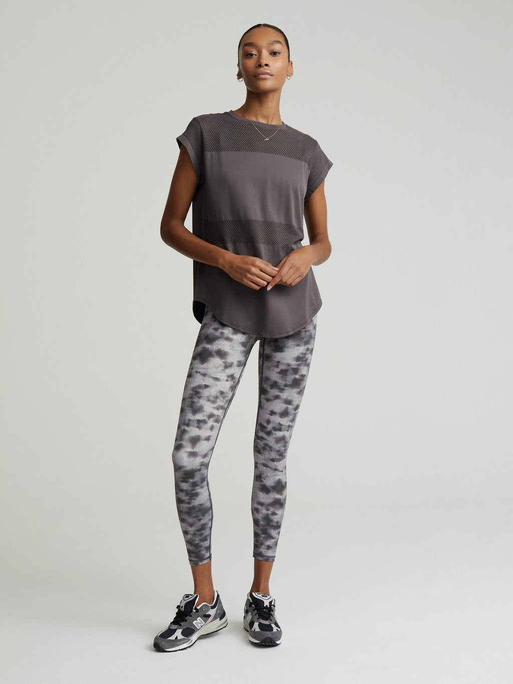 Deep Charcoal Seamless Carley Tee