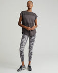 Deep Charcoal Seamless Carley Tee