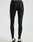 Black Hike Logo Leggings
