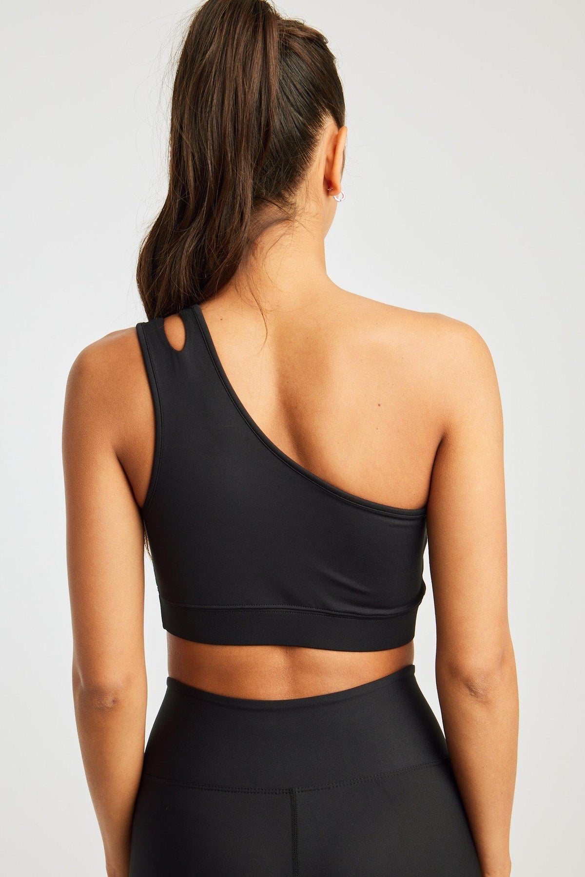 Black Robin Sports Bra
