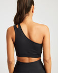 Black Robin Sports Bra