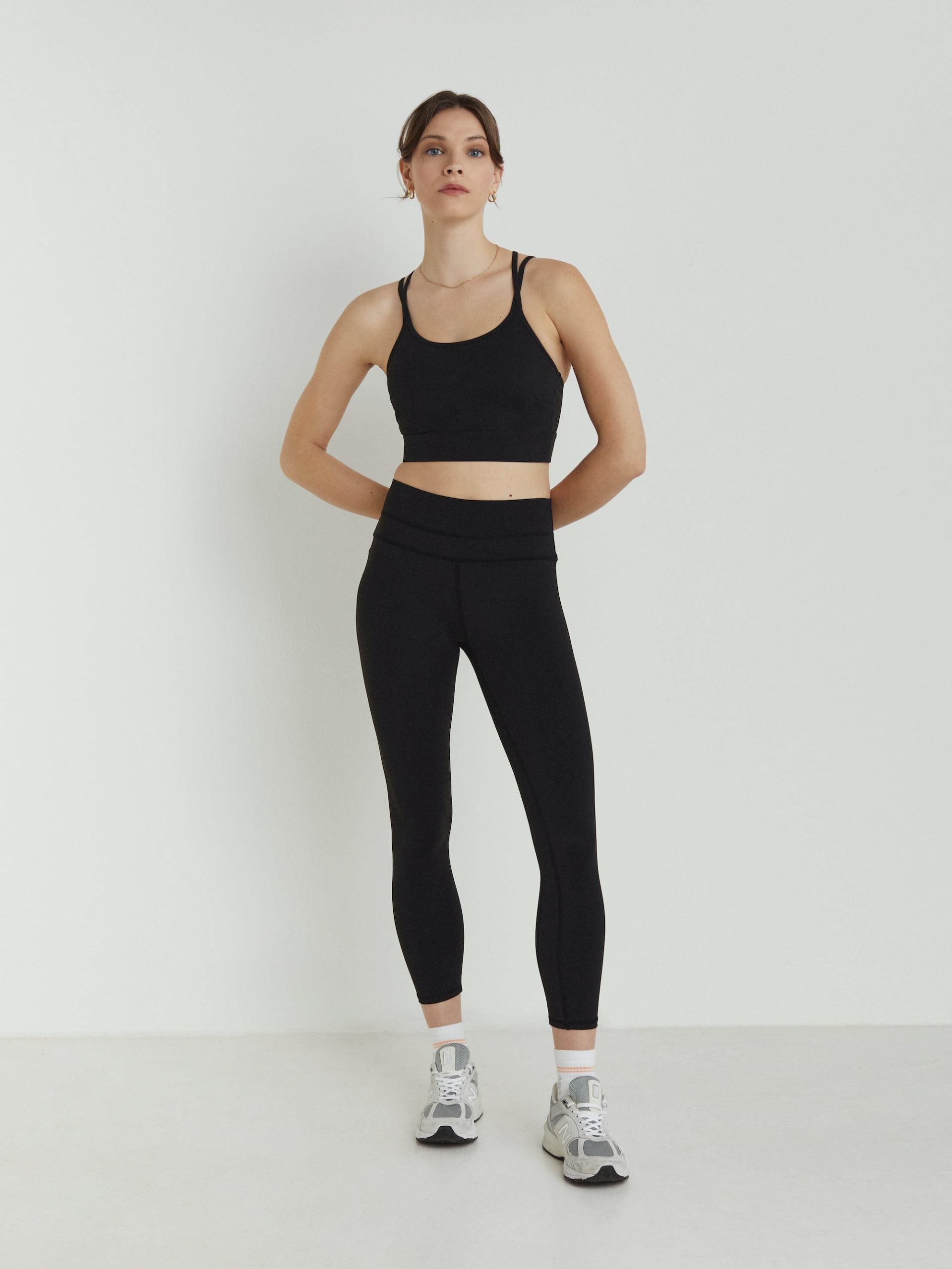Black Biona 7/8th Leggings
