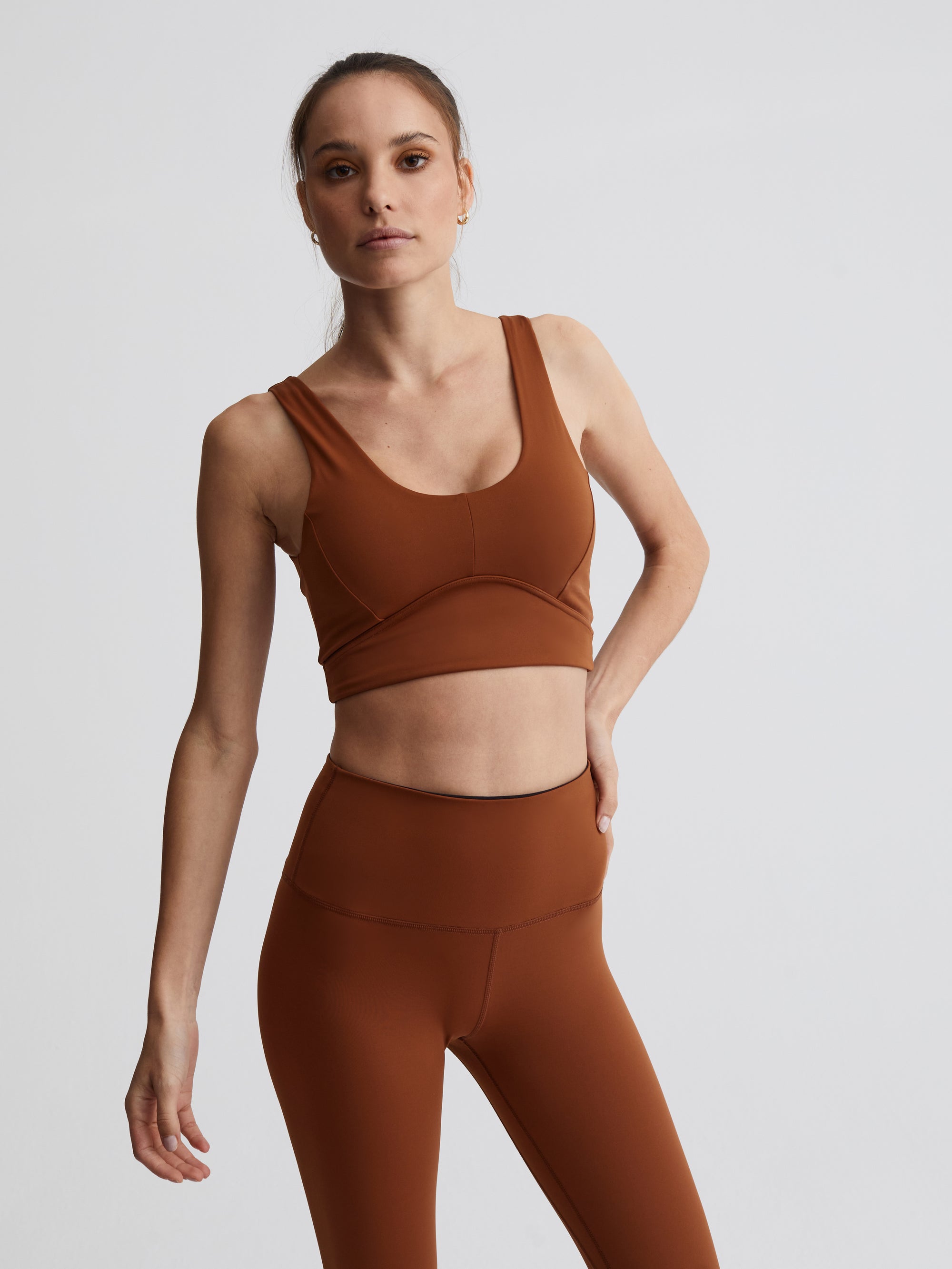 Tortoise Shell Let's Go Elsie Sports Bra