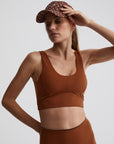 Tortoise Shell Let's Go Elsie Sports Bra