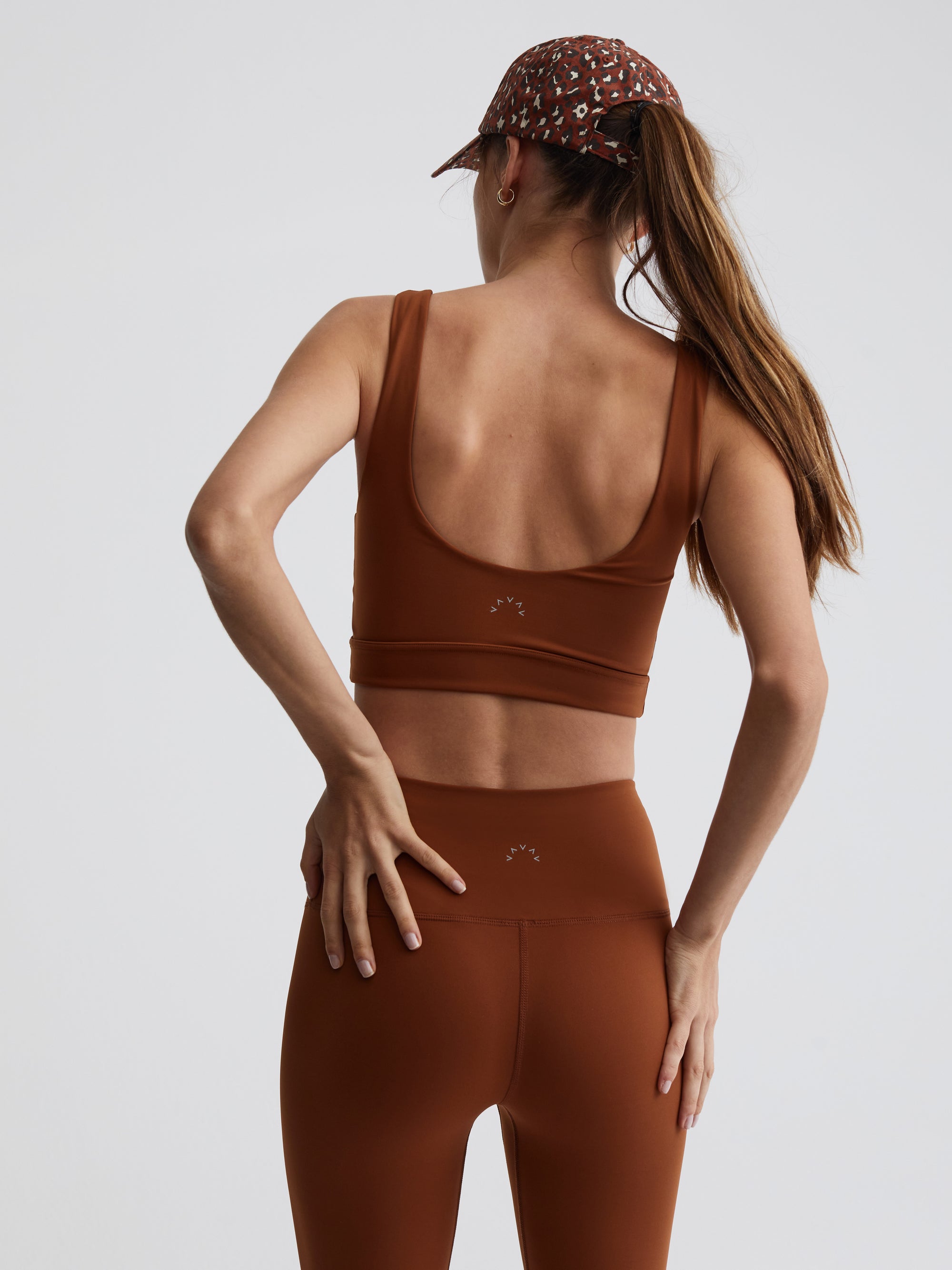 Tortoise Shell Let's Go Elsie Sports Bra
