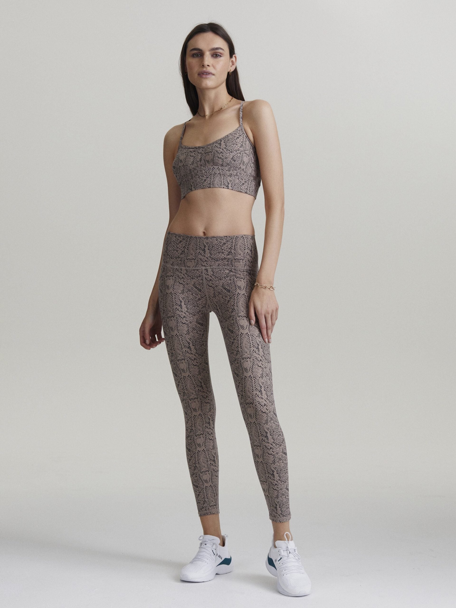 Tan Snake Irena Sports Bra