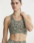Distorted Grain Berkeley Sports Bra