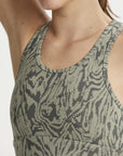Distorted Grain Berkeley Sports Bra