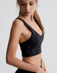 Scattered Shadow Let's Go Staunton Sports Bra