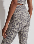 Sage Snake Noise Let's Go Running Leggings