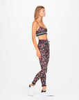 Gardenia Floral Midi Leggings