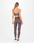 Gardenia Floral Midi Leggings