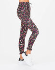 Gardenia Floral Midi Leggings