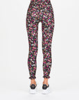 Gardenia Floral Midi Leggings