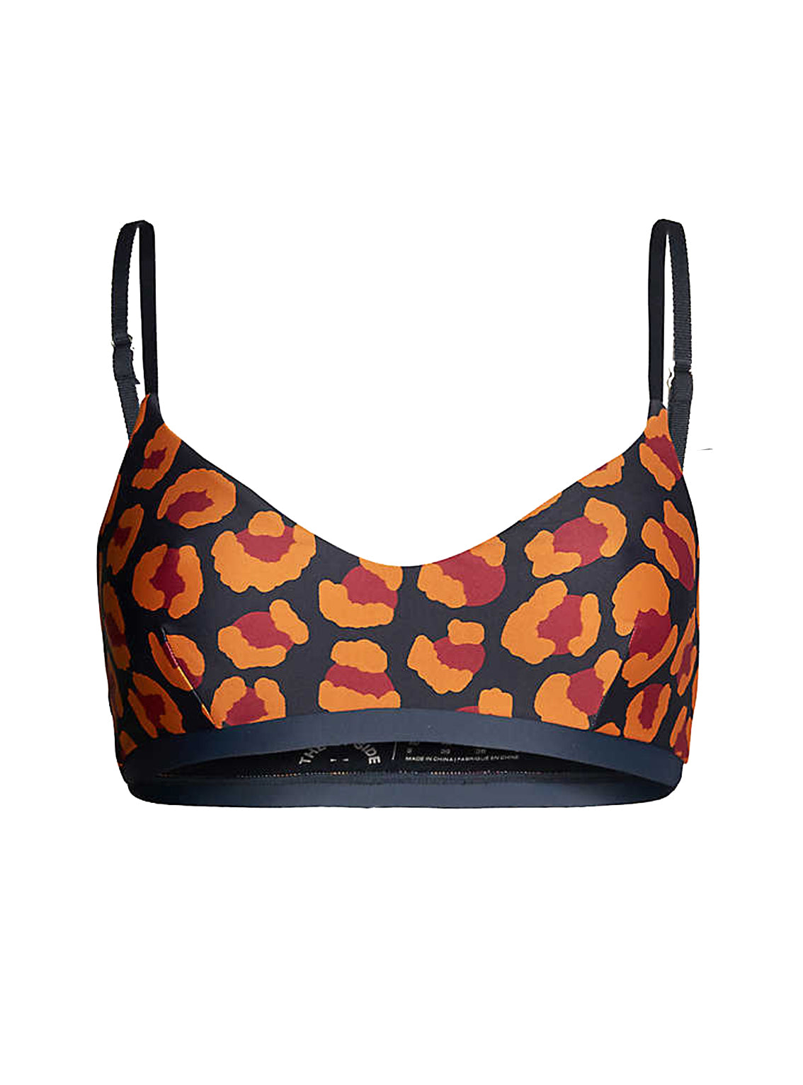 Raspberry Leopard Ballet Sports Bra