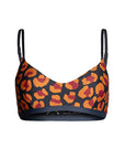 Raspberry Leopard Ballet Sports Bra