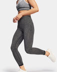 Dark Grey Marl Tone Leggings