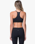 Black Trifecta Versatility Sports Bra